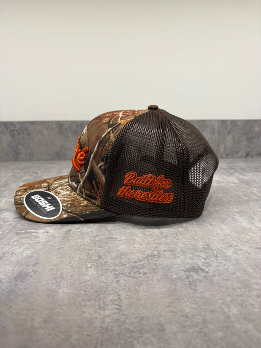 Autumn Orange Cap