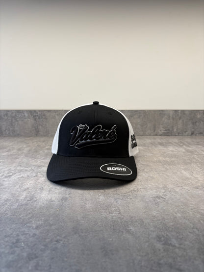 Black/White Cap