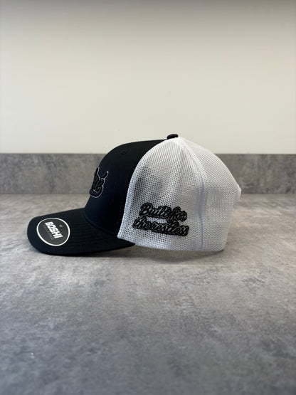 Black/White Cap