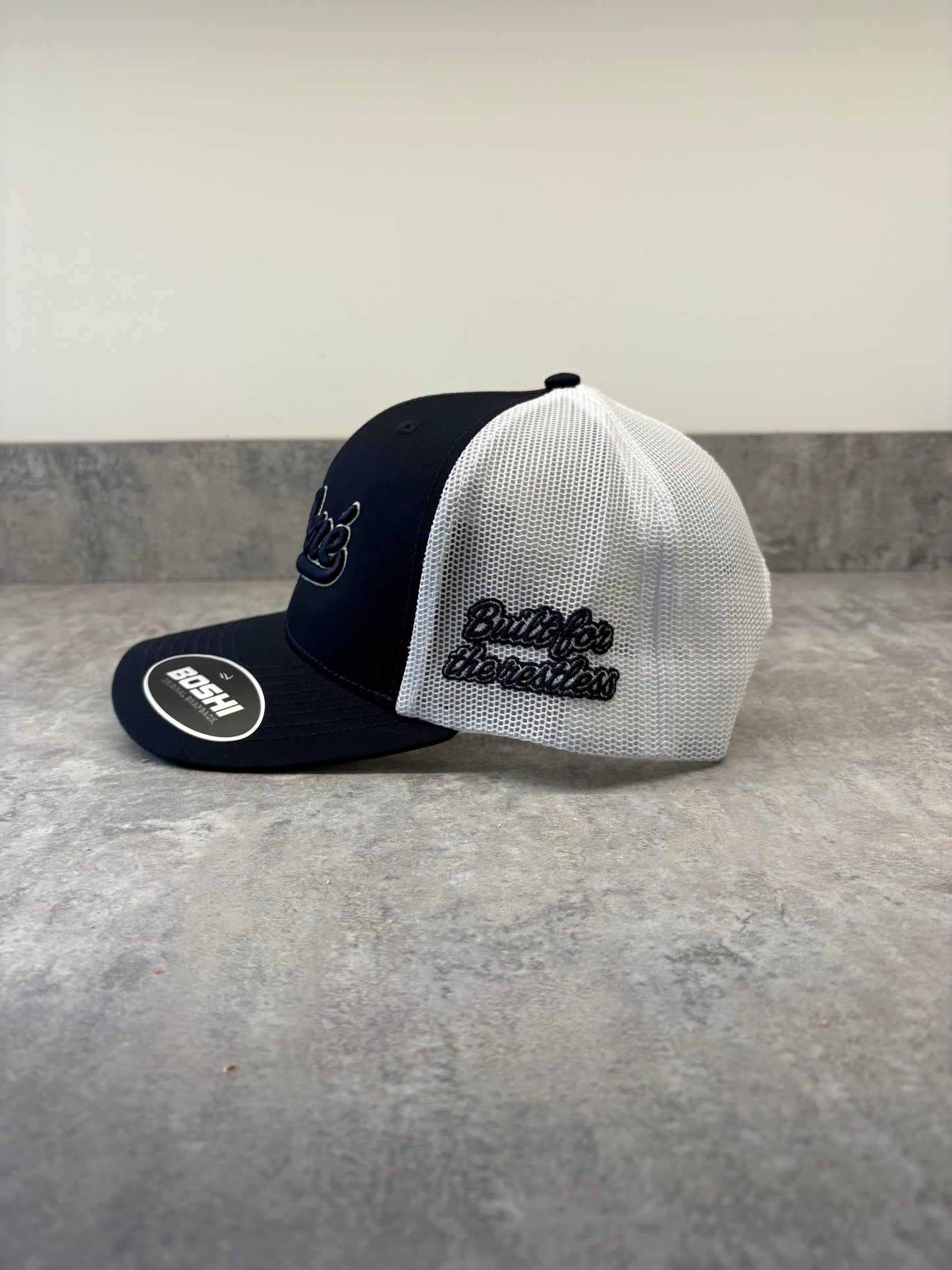 Navy/White Cap
